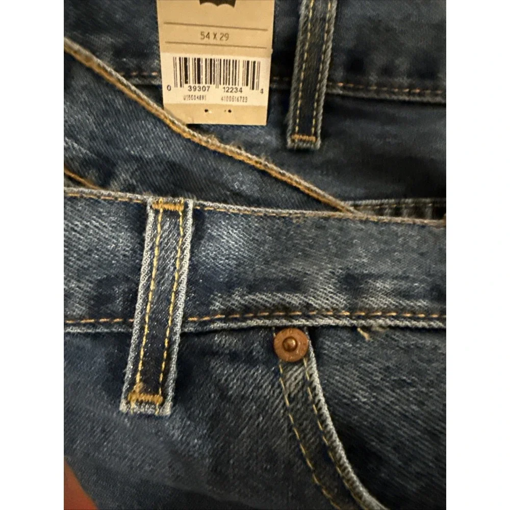 Levi's 550 Relaxed Fit Tapered Leg Medium Wash Blue Jeans Size‎ 54x29, NWT